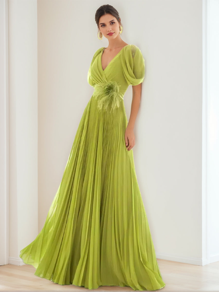 A-Line/Princess Tulle Sheer Neck Long Sleeves Wedding Dresses with Lace  Appliques
