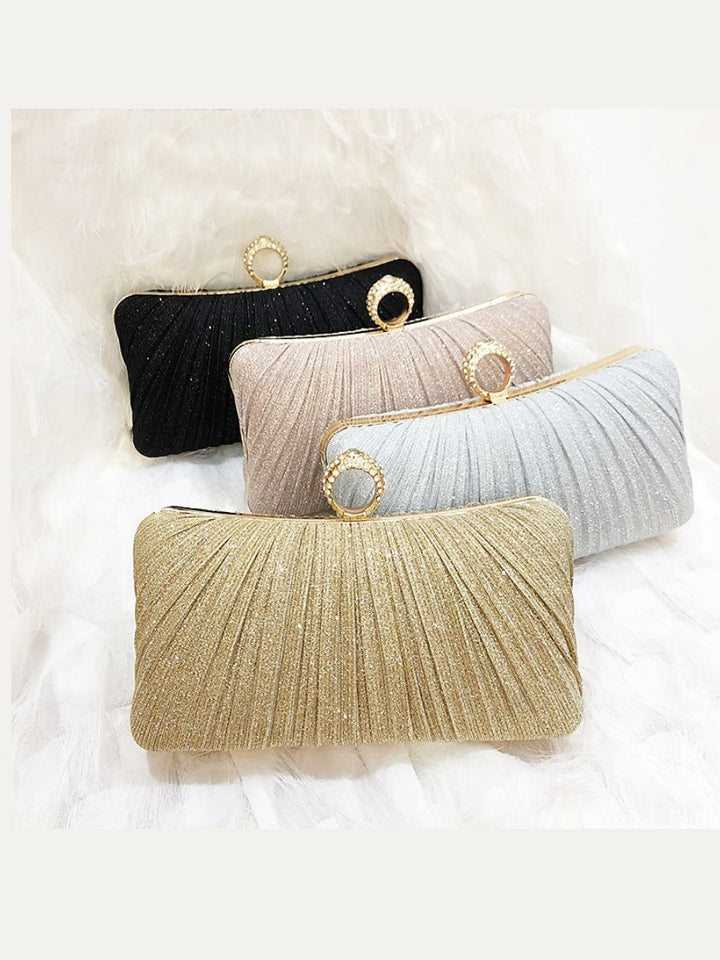 Synthetic Chain Waterproof Solid Colour Clutches & Evening Bags