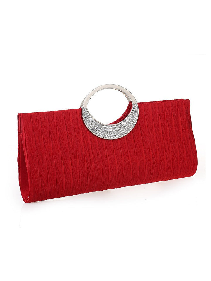 Wedding Party Clutches Handbags With Satin