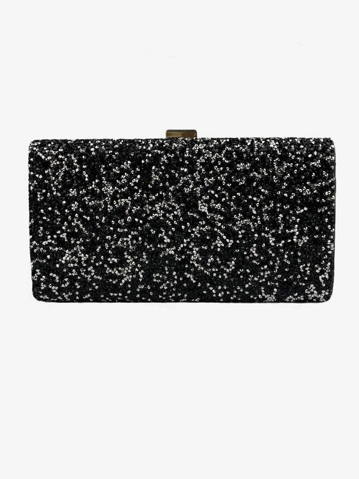 Polyester Large Capacity Multi Carry Rhinestone Chain Evening Bags