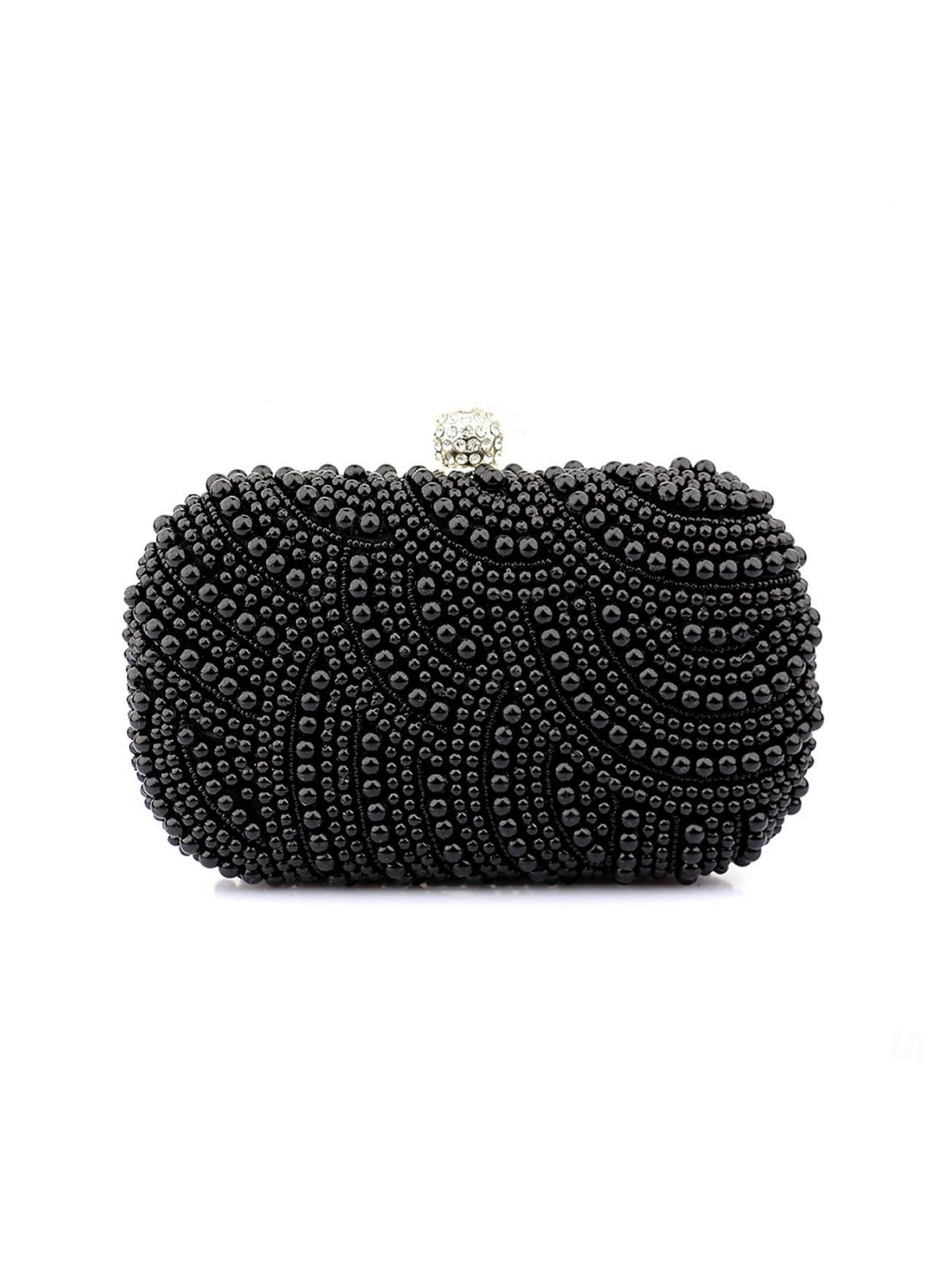 Alloy PVC  Solid Colour Crystals Rhinestone Clutches & Evening Bags