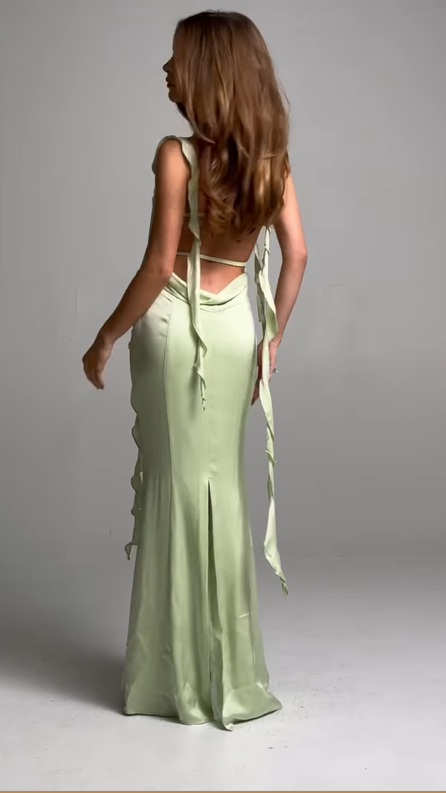 Sheath/Column Strapless Sleeveless Floor-Length Long Evening Dresses With Sash