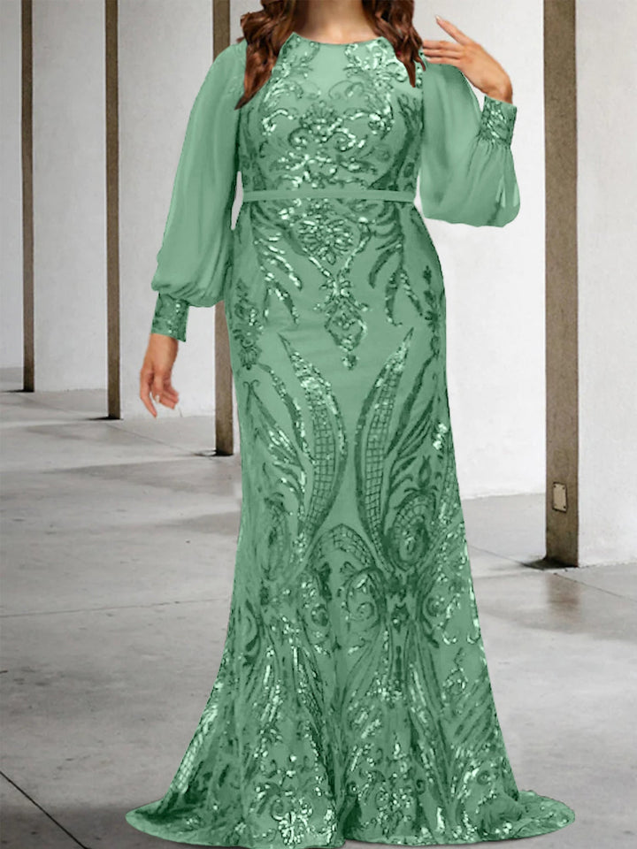 Sheath/Column Mother of the Bride Dresses with Sequins