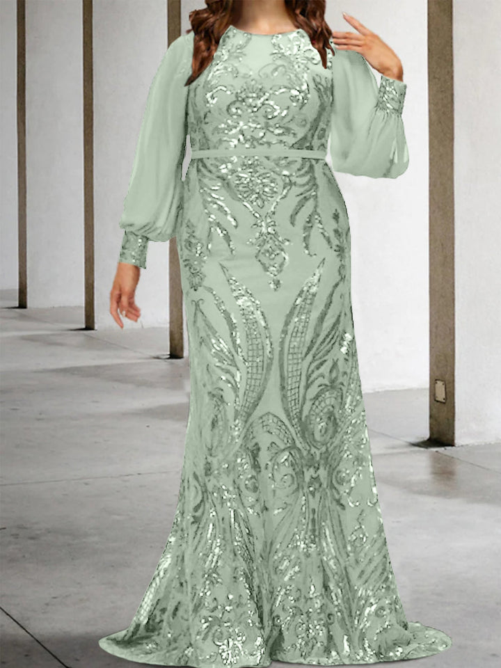 Sheath/Column Mother of the Bride Dresses with Sequins