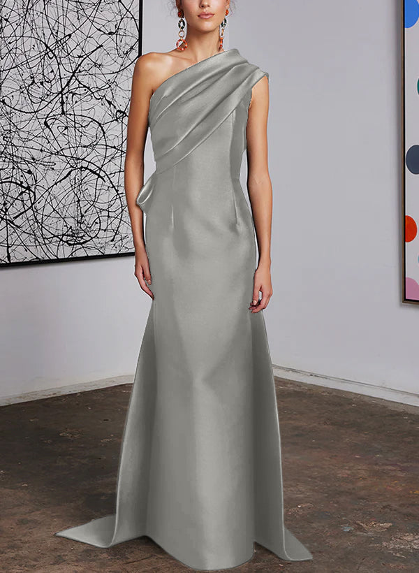 Sheath/Column One-Shoulder Mother of the Bride Dresses