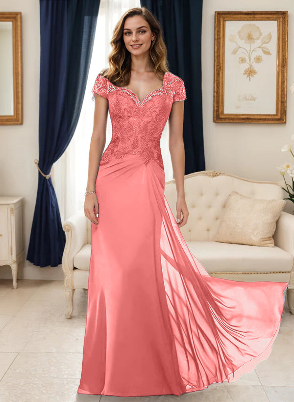 Sheath/Column Sweetheart Mother of the Bride Dresses