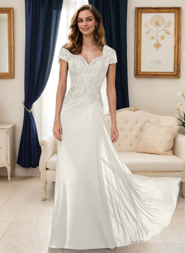 Sheath/Column Sweetheart Mother of the Bride Dresses