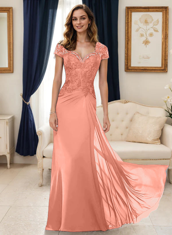 Sheath/Column Sweetheart Mother of the Bride Dresses