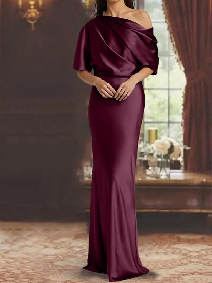 Sheath/Column One-Shoulder Mother of the Bride Dresses