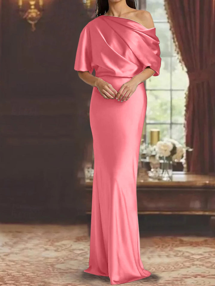 Sheath/Column One-Shoulder Mother of the Bride Dresses