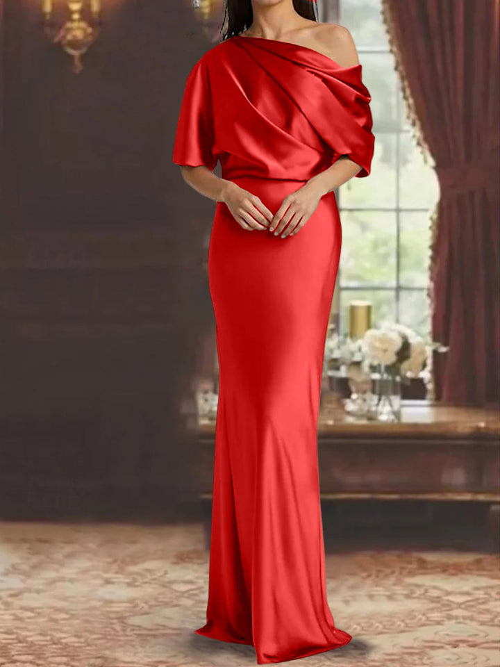 Sheath/Column One-Shoulder Mother of the Bride Dresses