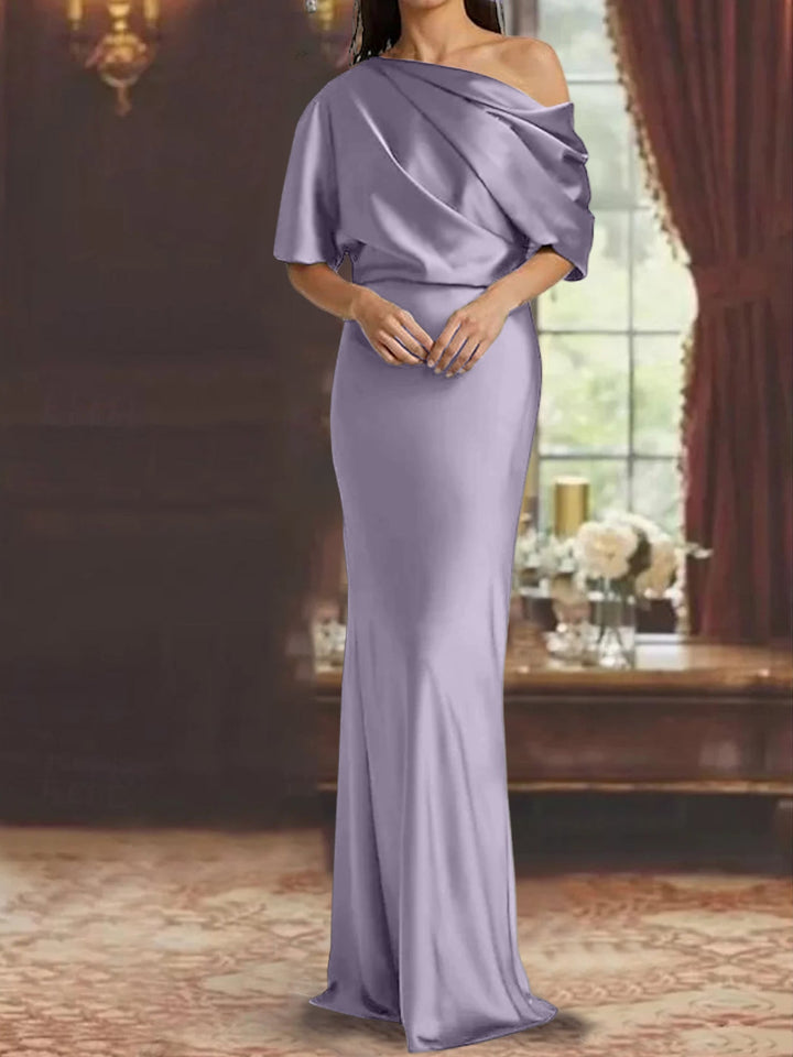 Sheath/Column One-Shoulder Mother of the Bride Dresses