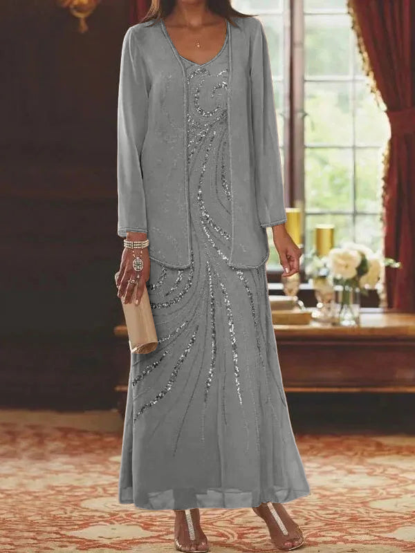 Sheath/Column Mother of the Bride Groom Dresses with Jacket