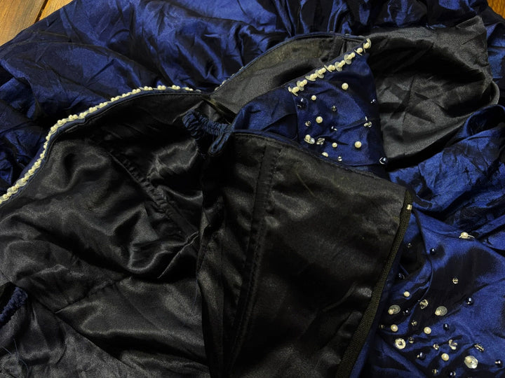 Trumpet/Mermaid Sweetheart Sleeveless Floor-Length Taffeta Prom Dresses with Beading