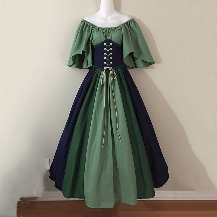 Women's Elegant Classical Vintage Masquerade Inspired Party Halloween Homecoming Dress