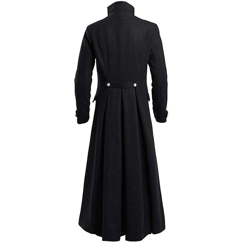 Men's Medieval Ren Faire Pirate Pirate Steampunk Festival Coat