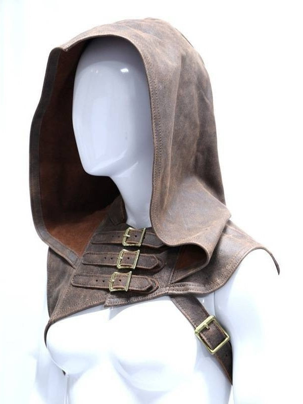 Retro Vintage Punk & Gothic Medieval Masquerade Ren Faire Viking Ranger Elven Archery Unisex Fantasy Party Shawl