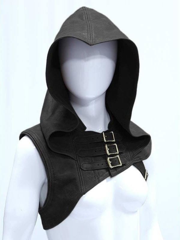 Retro Vintage Punk & Gothic Medieval Masquerade Ren Faire Viking Ranger Elven Archery Unisex Fantasy Party Shawl