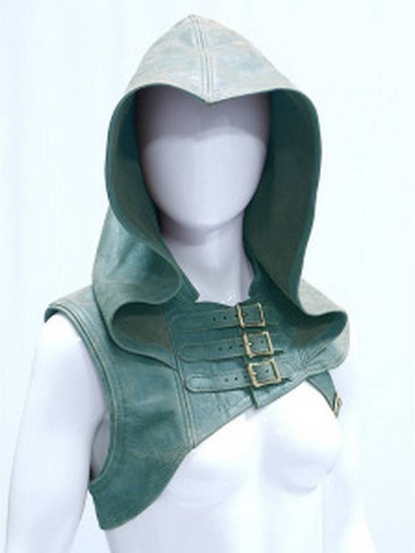 Retro Vintage Punk & Gothic Medieval Masquerade Ren Faire Viking Ranger Elven Archery Unisex Fantasy Party Shawl