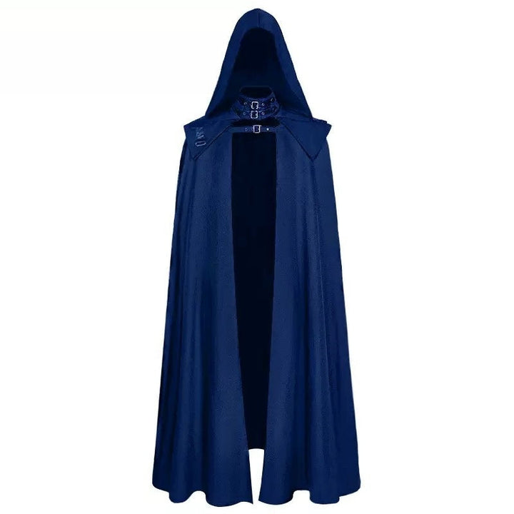 Retro Vintage Punk & Gothic Medieval Ren Faire Witch Plague Doctor Viking Solid colour Unisex Fantasy Walpurgis Night Masquerade Party Cape Cloak