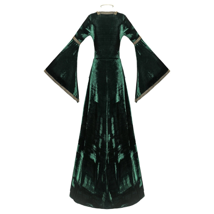 Ren Faire Witch Elven Women's Fantasy Royal Halloween Carnival Masquerade Medieval Renaissance Celtic Dress