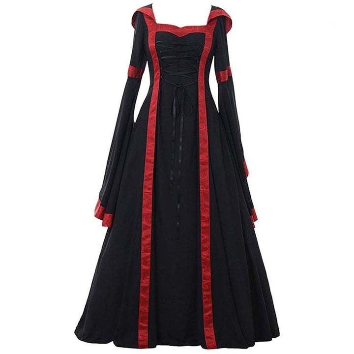 18th Century A-Line/Princess Square Neck Long Length Floor-Length Medieval Renaissance Celtic Fantasy Masquerade Party & Evening Dress