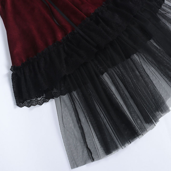 A-Line/Princess Spaghetti Straps Sleeveless Halloween Carnival Cosplay Cocktail Dress