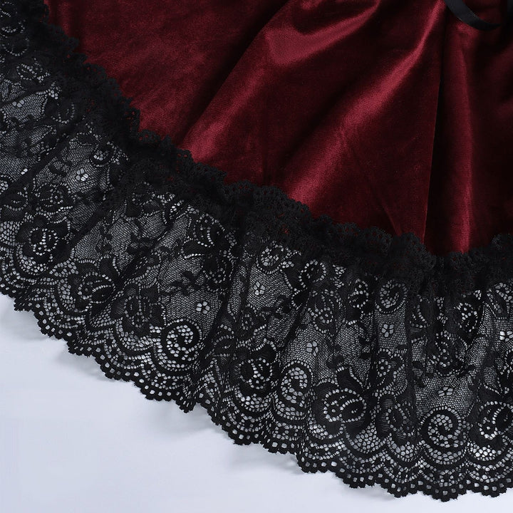 A-Line/Princess Spaghetti Straps Sleeveless Halloween Carnival Cosplay Cocktail Dress