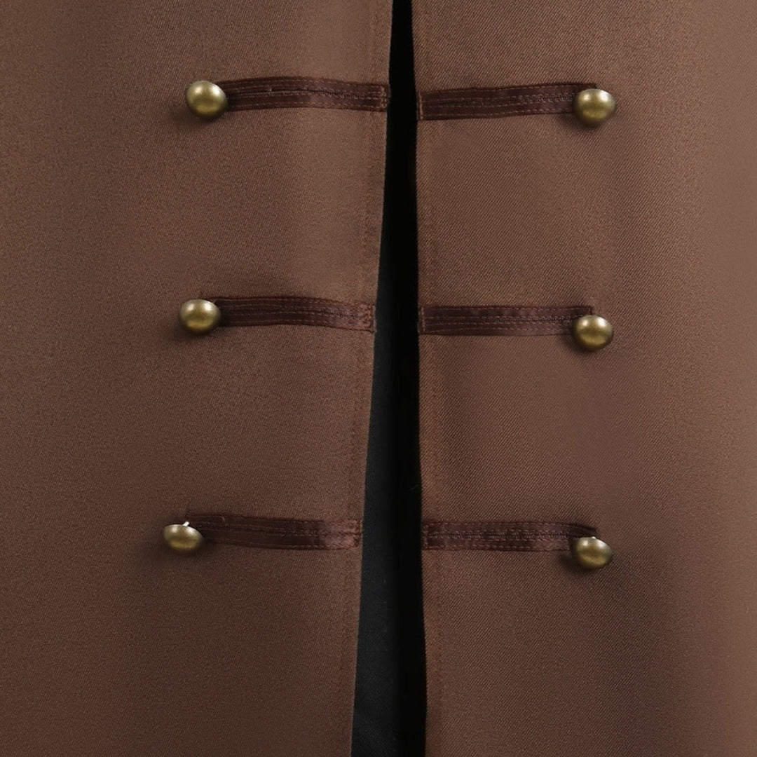 Men's Pirates of the Caribbean Pirate Jack Sparrow   Masquerade Party Cosplay Costume