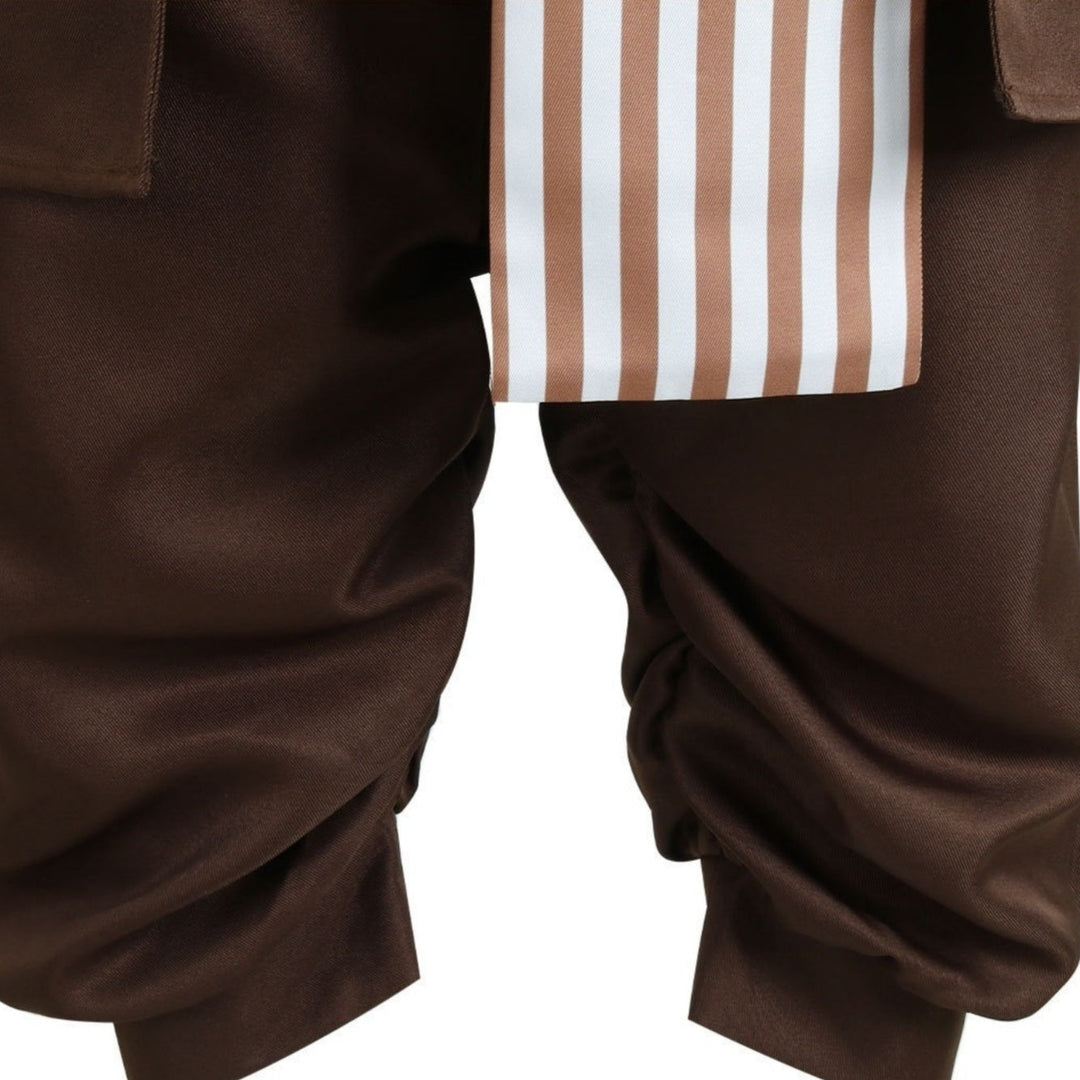 Men's Pirates of the Caribbean Pirate Jack Sparrow   Masquerade Party Cosplay Costume