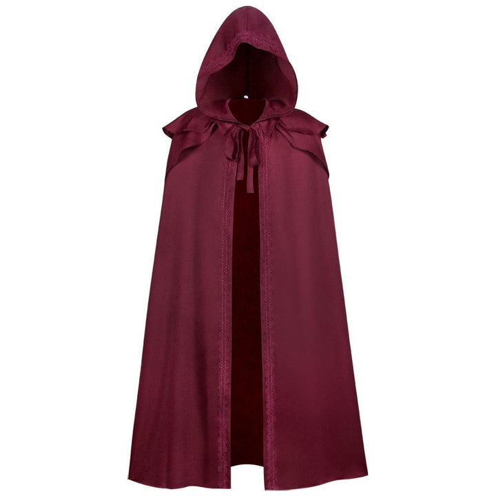 Men's 17th Century Plague Doctor Witches Vintage Punk & Gothic Medieval Cape Cosplay Costume Cloak