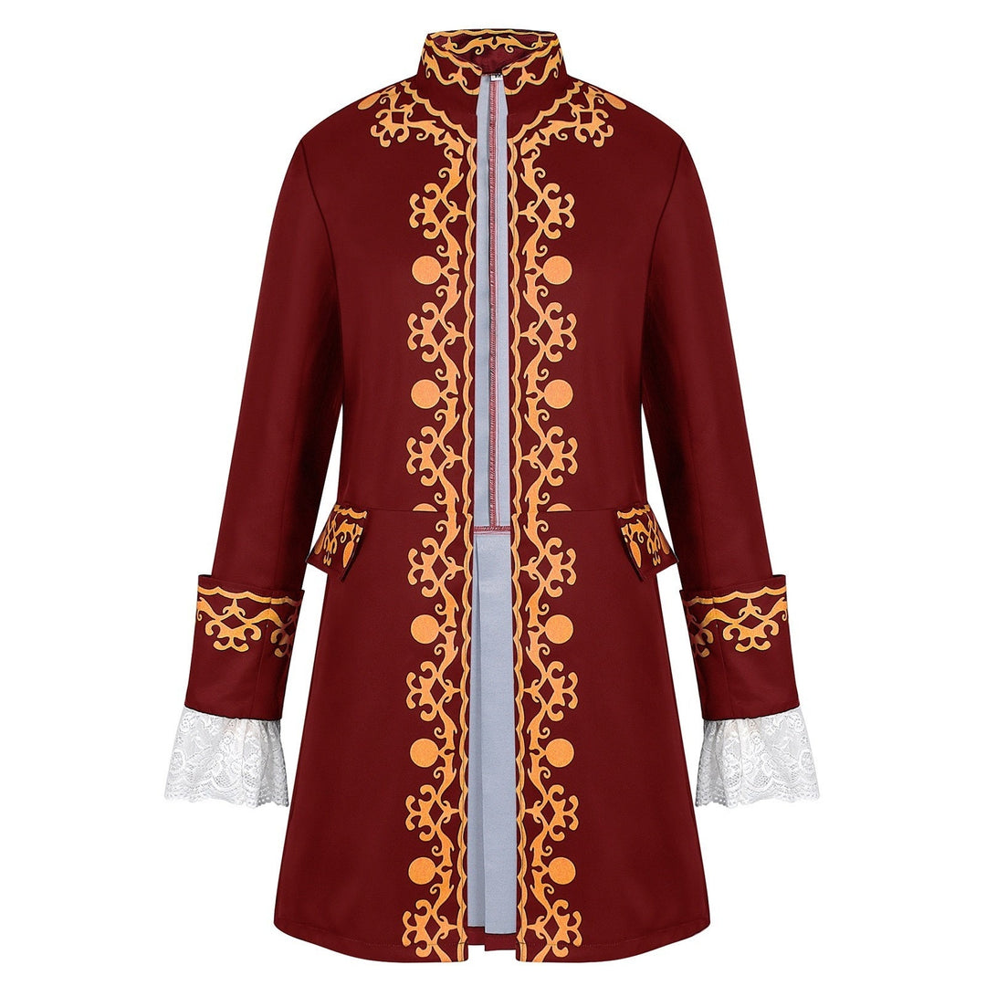 Men's Retro Vintage Punk Medieval Renaissance Steampunk Jacket