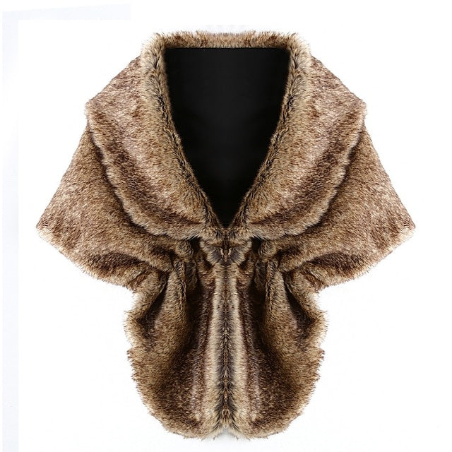 Women's Wedding Bridal Sleeveless Wrap/Shawls With  Pure colour & Splicing