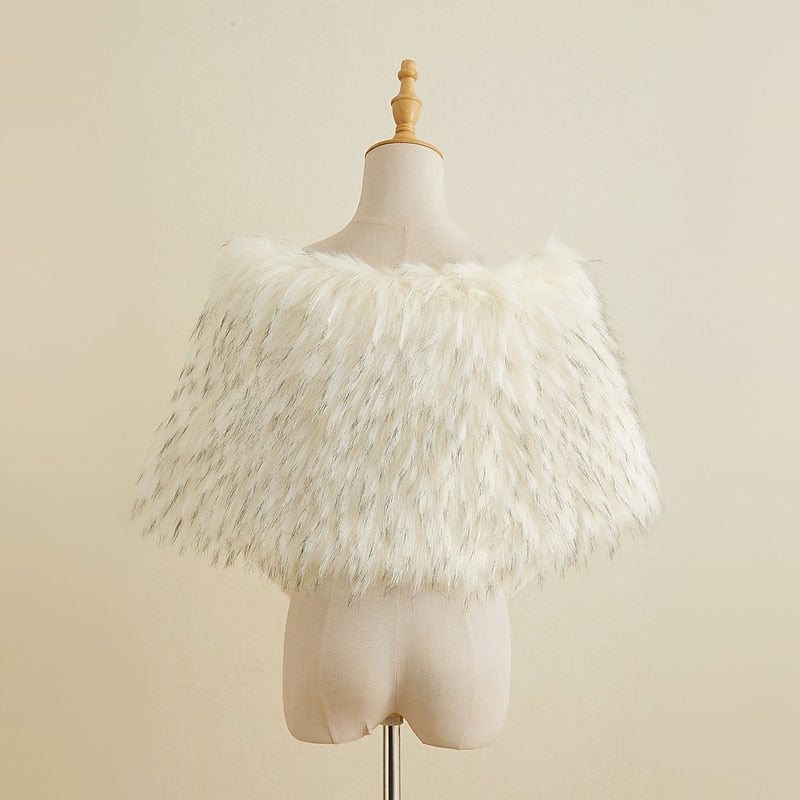 Women's Wedding Bridal Sleeveless Wrap/Shawls With Pure colour