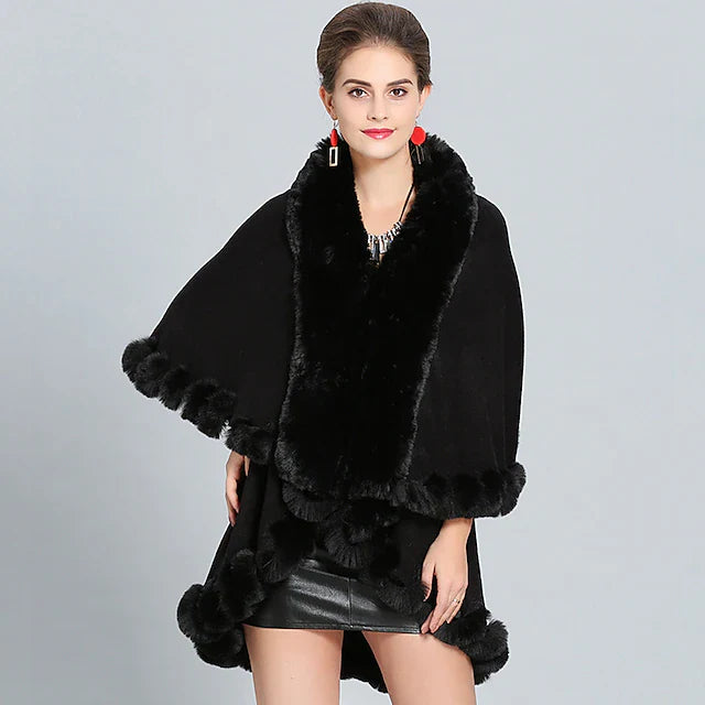 Women's Wedding Bridal Long Sleeves Wrap/Shawls With Pure colour & Split Joint