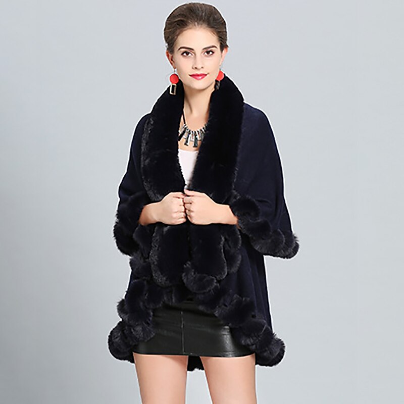 Women's Wedding Bridal Long Sleeves Wrap/Shawls With Pure colour & Split Joint