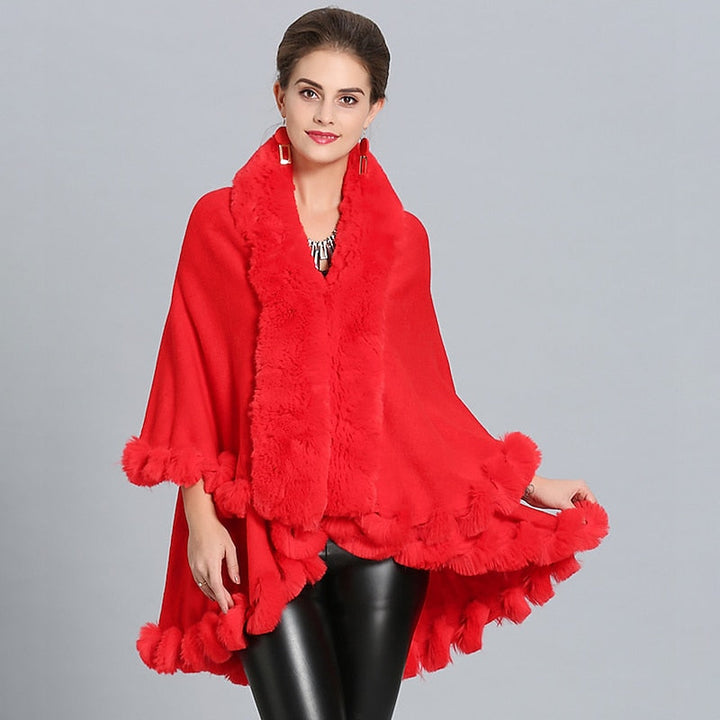 Women's Wedding Bridal Long Sleeves Wrap/Shawls With Pure colour & Split Joint