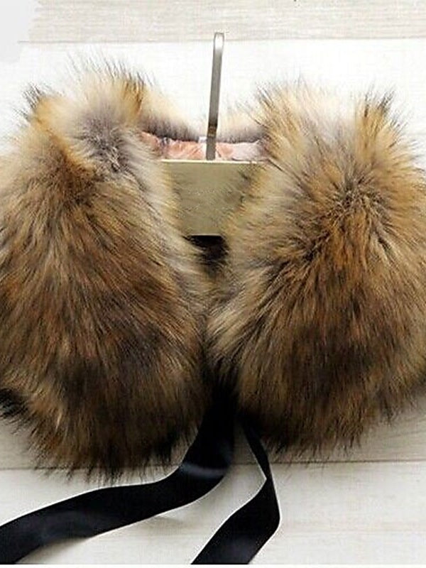 Women's Wedding Bridal Sleeveless Wrap/Shawls With Pure colour