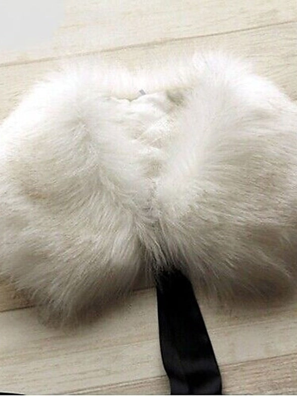 Women's Wedding Bridal Sleeveless Wrap/Shawls With Pure colour