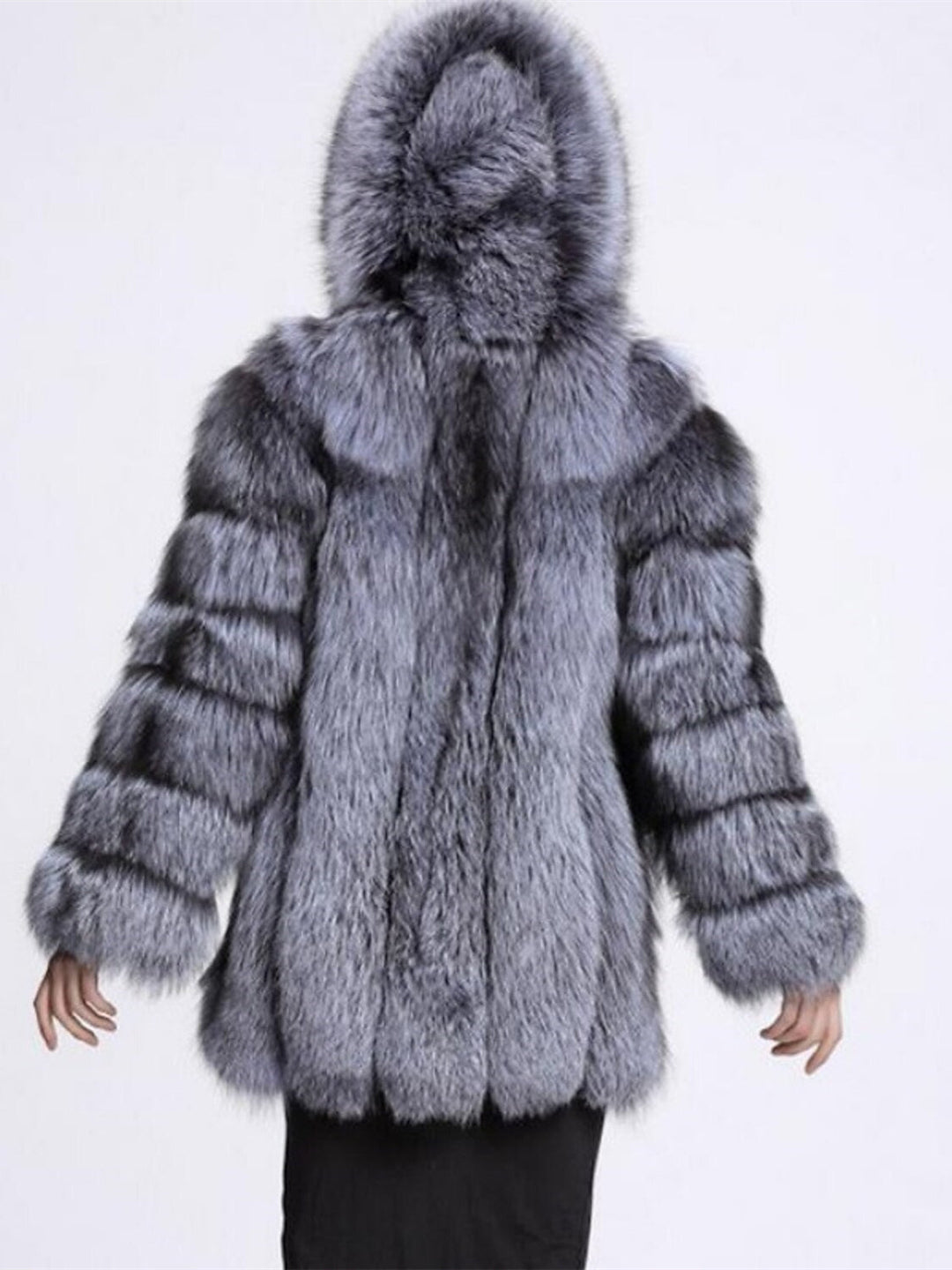 Women's Wrap Pure Keep Warm Long Sleeve Faux Fur Wedding Wraps With Pure colour For Party Evening Fall & Winter