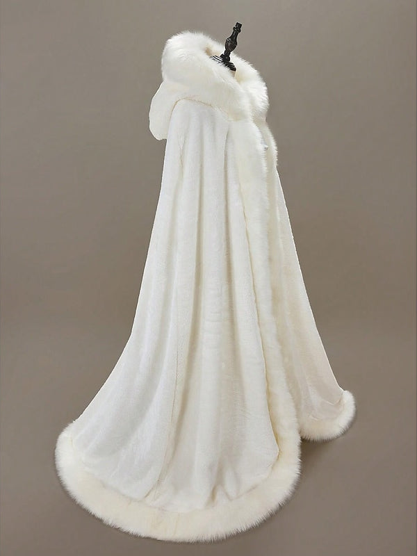 Wraps Shawls Women's Wrap Cape Elegant Sleeveless Terylene Wedding Wraps With Pure colour