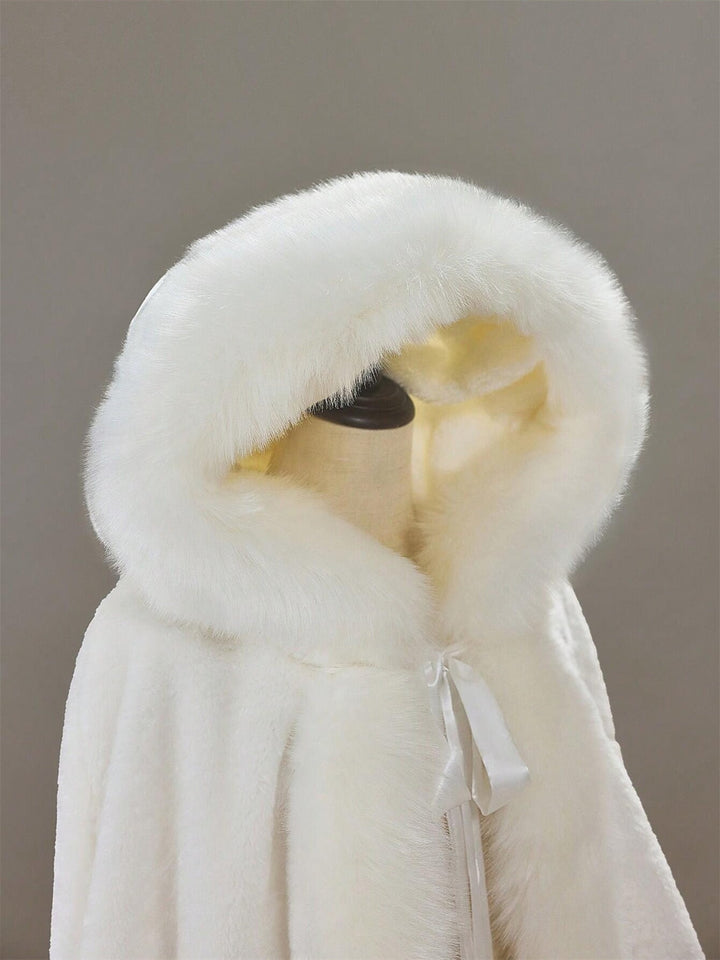 Wraps Shawls Women's Wrap Cape Elegant Sleeveless Terylene Wedding Wraps With Pure colour