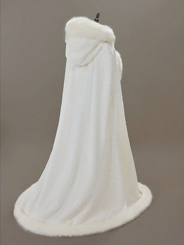 Wraps Shawls Women's Wrap Cape Elegant Sleeveless Terylene Wedding Wraps With Pure colour