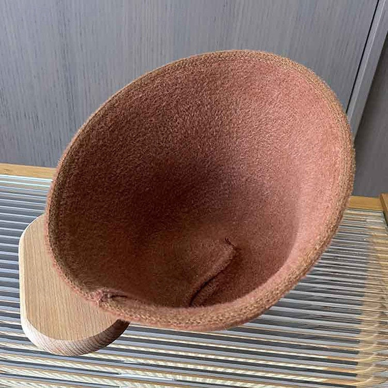 Cotton Blend Bowler Hat Fedora Hat Valentine&