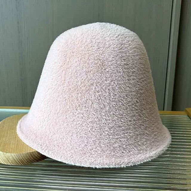 Cotton Blend Bowler Hat Fedora Hat Valentine&