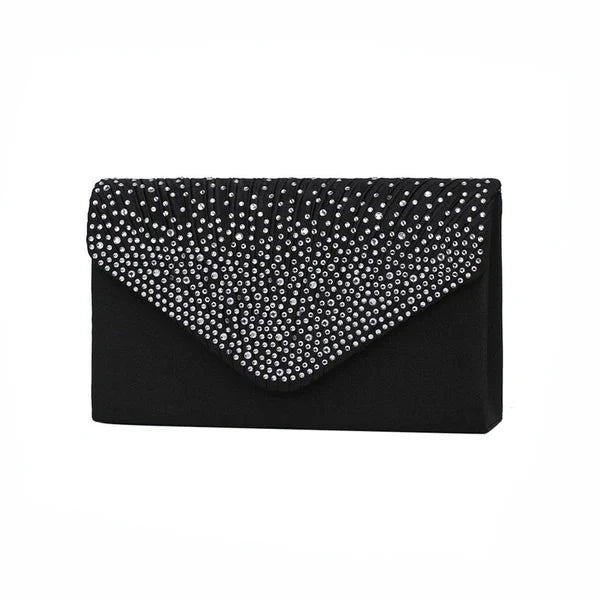 Crystal  Rhinestone Envelope Clutch Bags