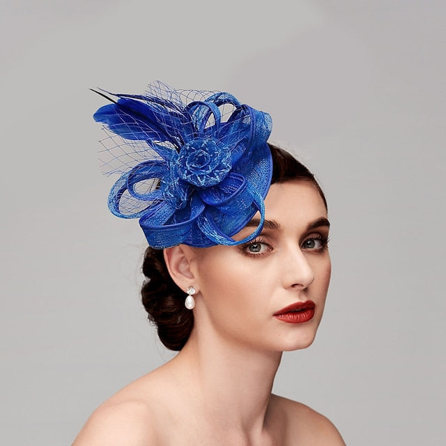 Wedding Horse Race Ladies Day Melbourne Cup Fascinators With Feather