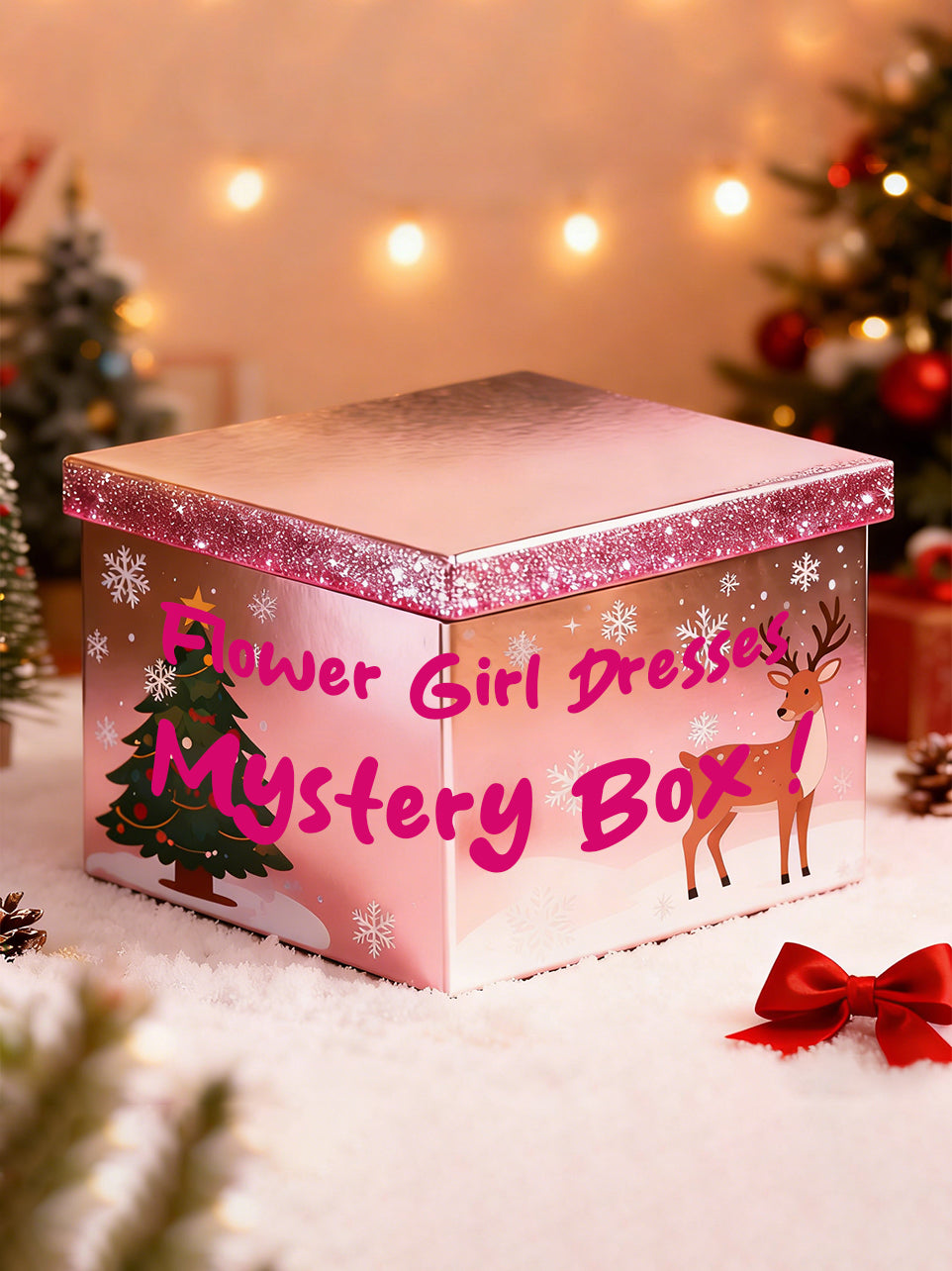 Flower Girl Dresses Christmas Mystery Box