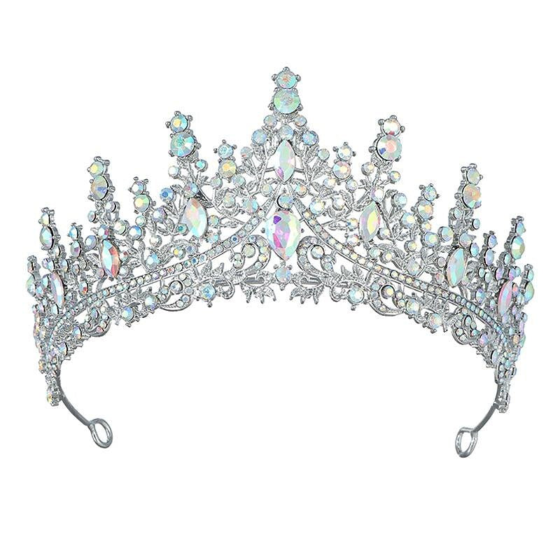 Crown Tiaras Alloy Wedding Party / Evening Retro Sweet Headpieces With Crystal