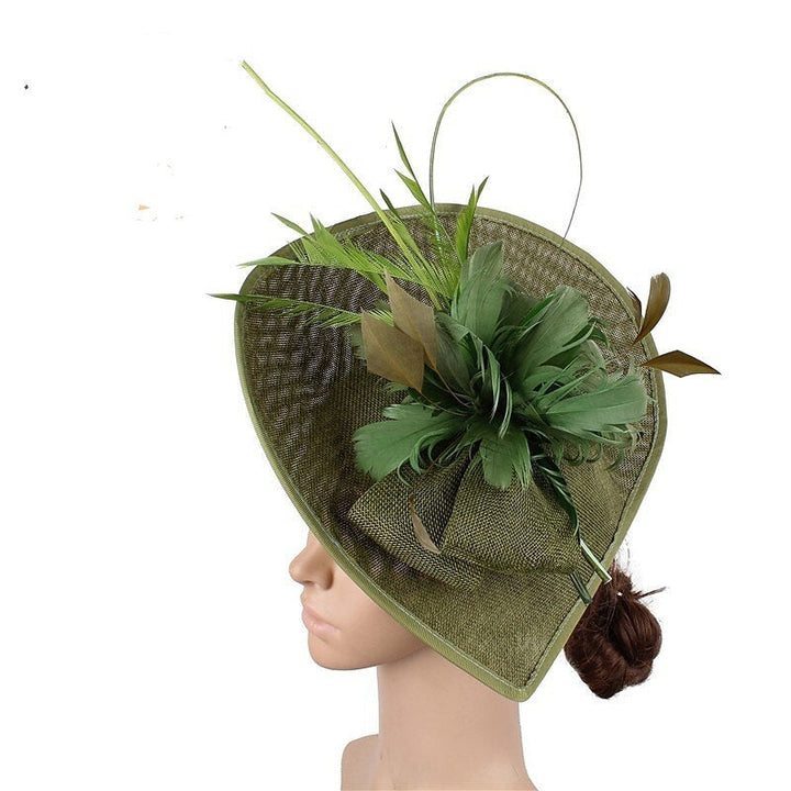 Unique Polyester Wedding Tea Party Fascinators  Feather Bowknot Headpiece